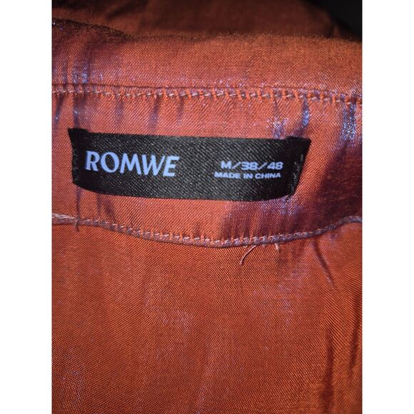 ROMWE Blouse Beautiful Iridescent Vintage Style Look Size M - Picture 4 of 7